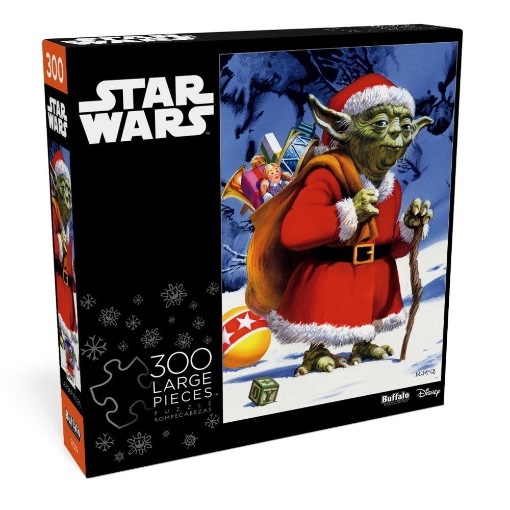 Star Wars Santa Yoda Buffalo Puzzle BRAND NEW Christmas Holiday Gift Sealed